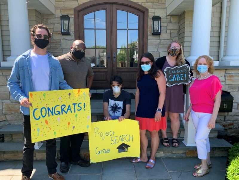 FRA surprises Monmouth Medical Center Project SEARCH Interns