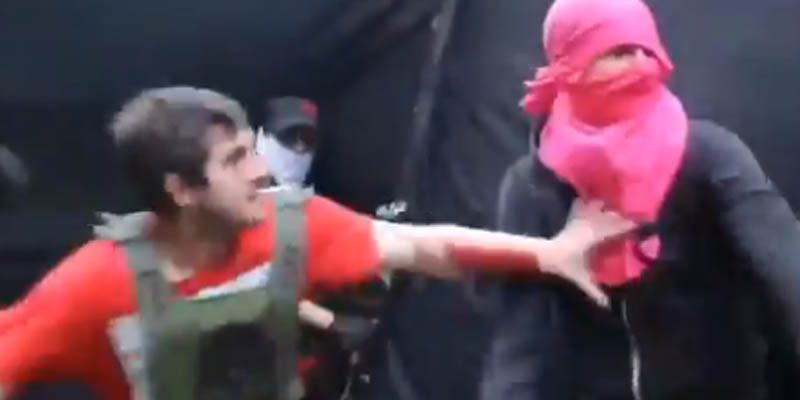 Flashback: Watch as Calm Canuck Ups the Violent Protest Game with Frying Pan