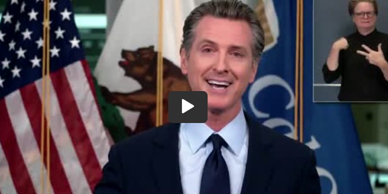 After Partying at Lavish Dinner, California Governor Orders Residents to Stay At Home