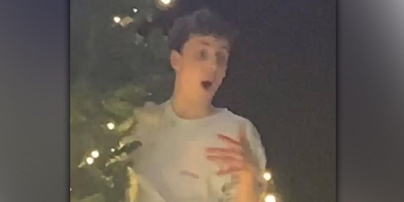 Do you know this Christmas Grinch who vandalized the town square display in Glassboro?