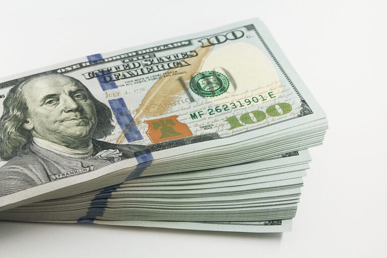 Pile of money