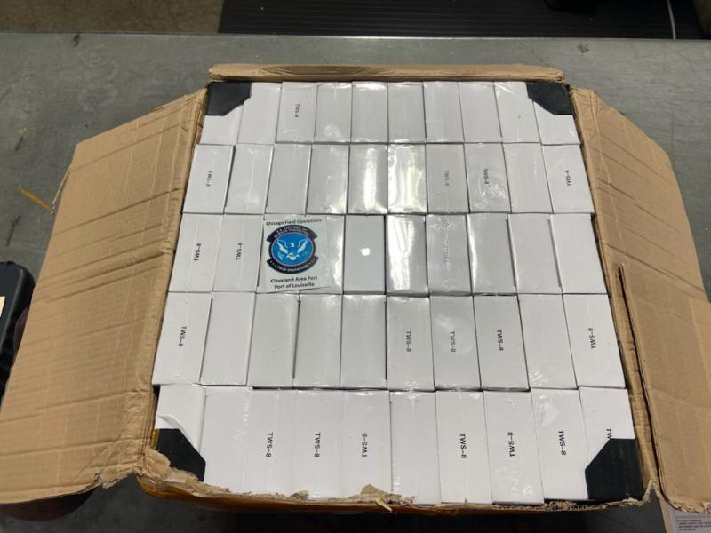 $331,000 Worth of Fake AirPods Seized by CBP Officers in Louisville