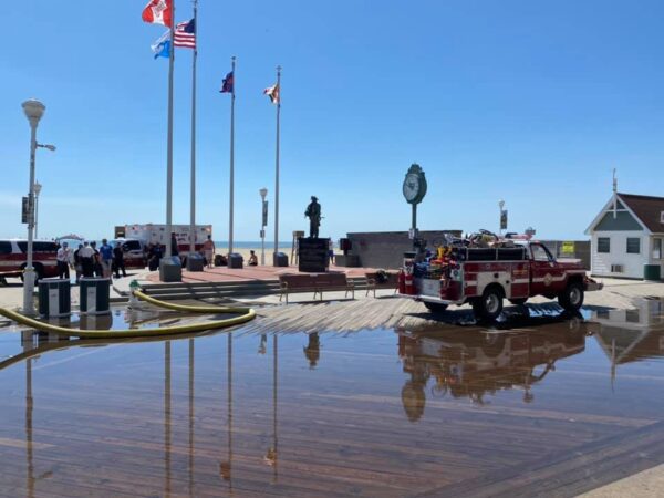Fireworks mishap in Ocean City, Maryland