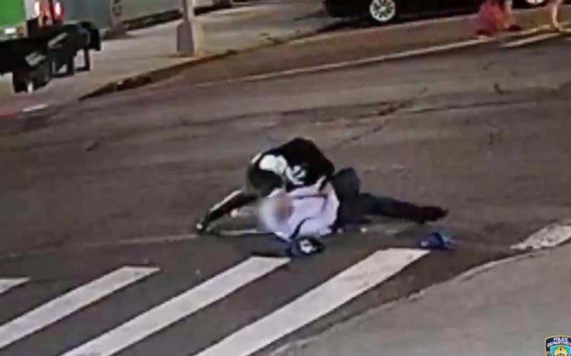Watch: Elderly man assaulted, robbed in New York City