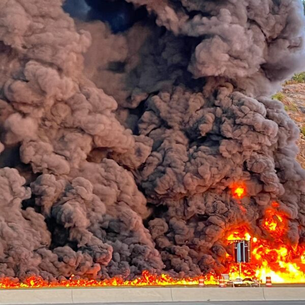 Fuel tanker driver killed in fiery crash on Route 287