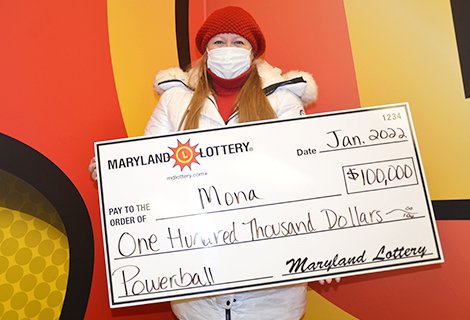 Howard County Woman Power Plays Her Way to $100k Powerball Prize