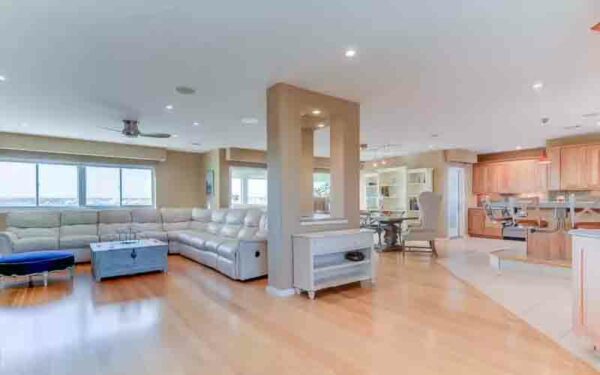 This $3.1 million waterfront home for sale in Toms River even has an indoor pool