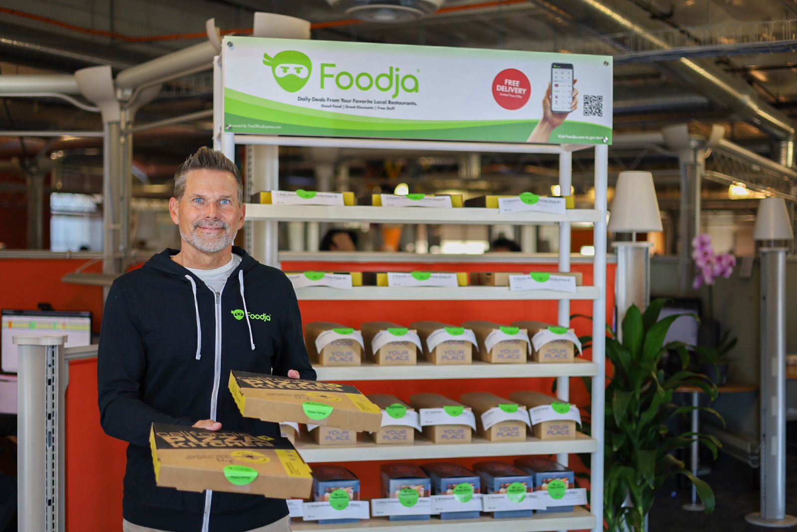 Foodja expands with new 'cafe' contactless employee lunch program Foodja expands with new 'cafe' contactless employee lunch program