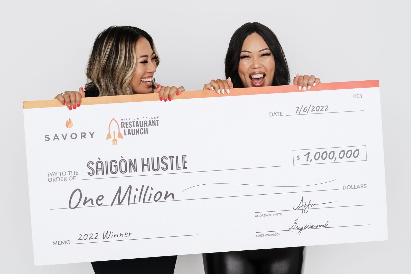 Sandy Nguyen and Cassie Ghaffar, founders of Saigon Hustle.