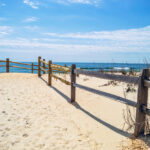 Access to Jersey Shore beach.