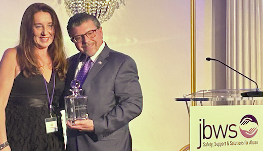 Bucco Honored for Supporting the Rights of Domestic Violence Victims