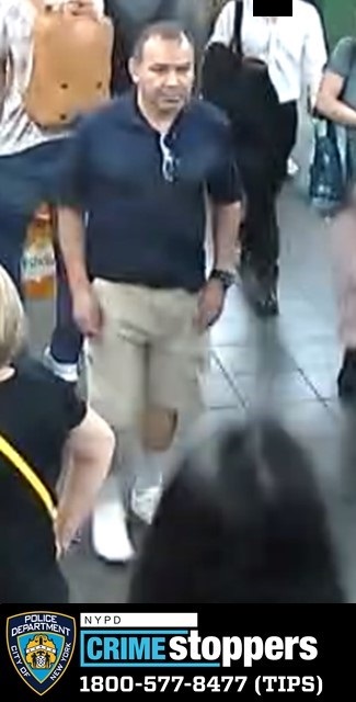Times Square Subway Station Groper Sought by NYPD