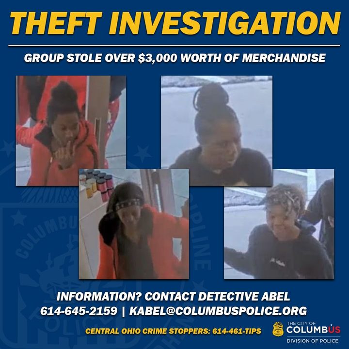 Suspects Sought in Polaris Retail Theft