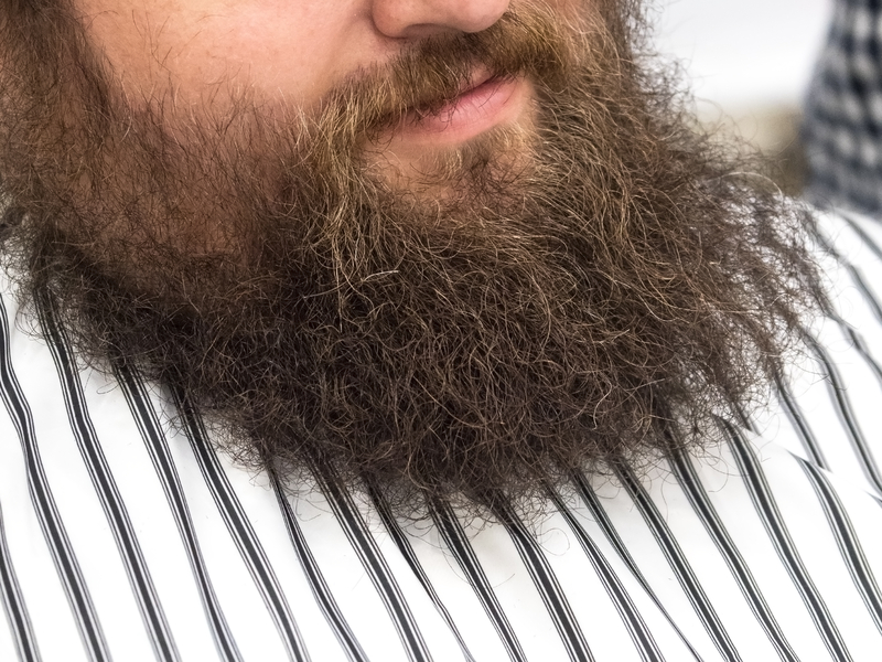 Manchester Officers Grow Beards for Cancer Center Fundraiser
