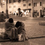 Couple cold, homeless on street - File Photo
