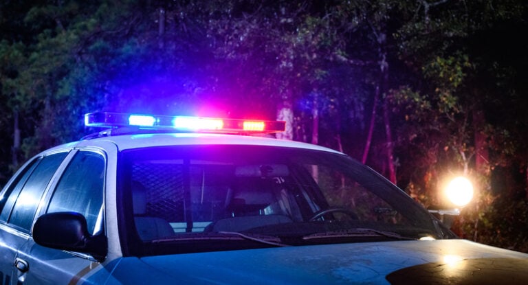 Police vehicle during investigation - File Photo