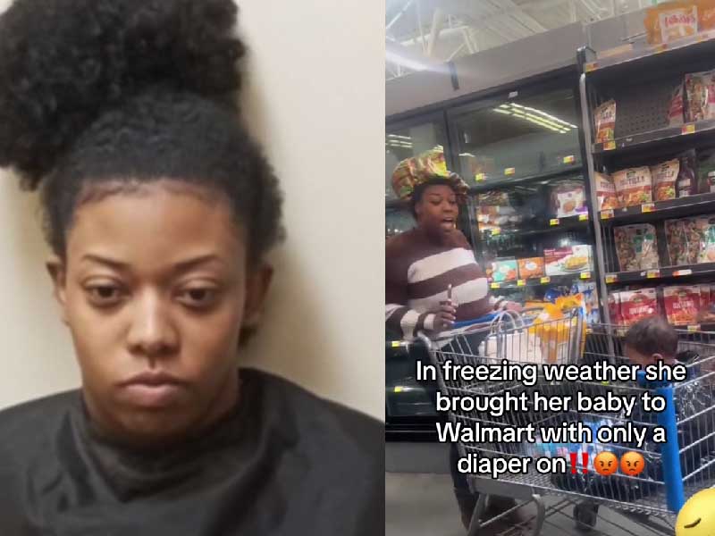 Viral Mom Who Had Baby in Diaper in Sub-freezing TikTok Video Charged