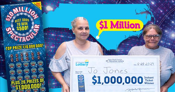 Pembroke Grandmother Wins $1 Million Lottery Ticket