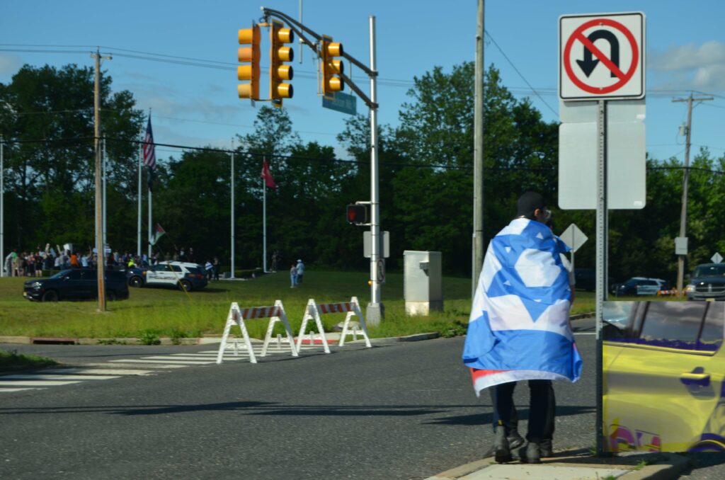 Pro-Palestine Protesters Takeover Hallowed Ground of New Jersey War and Veterans Memorial