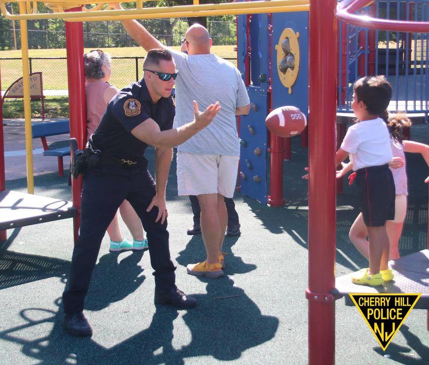 Cherry Hill Officers Connect with Community Through Operation Chill