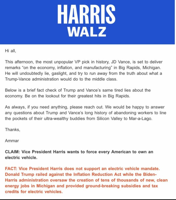 New Jersey's Gas Car Ban Hit By Bad News After Harris Waffles on EV Mandate