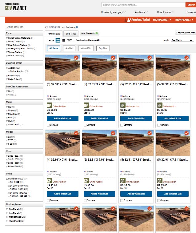 Biden Administration Pulls Border Wall Fire Sale From Auction Website