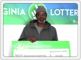 Man’s grocery trip leads to $100,000 Virginia Lottery win