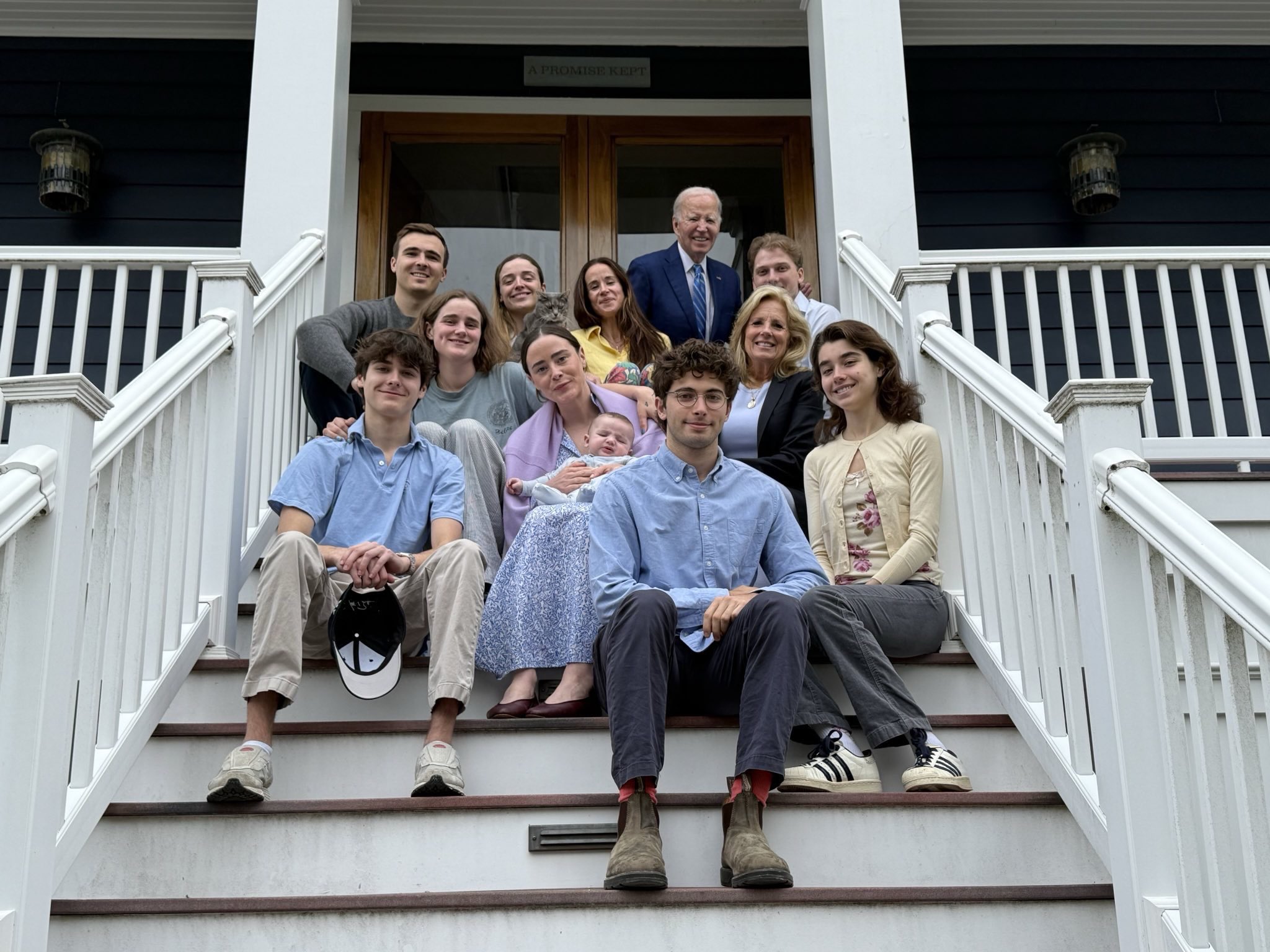 Biden family Easter pic Photoshopped, the internet says
