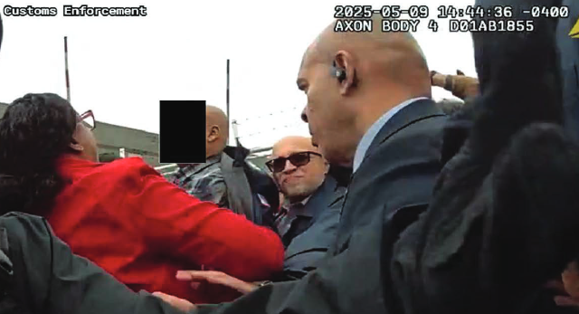 New jersey congresswoman "forcibly assaulted" federal agents while storming ice detention center, doj charges New jersey congresswoman "forcibly assaulted" federal agents while storming ice detention center, doj charges