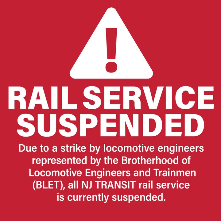 Nj transit rail service grinds to halt amid engineers’ strike as bus drivers call out sick Nj transit rail service grinds to halt amid engineers’ strike as bus drivers call out sick
