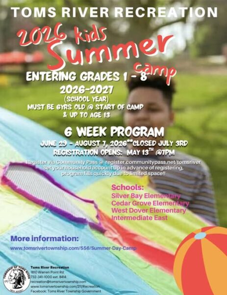 Toms river summer camp registration opens as spots expected to fill within minutes Toms river summer camp registration opens as spots expected to fill within minutes